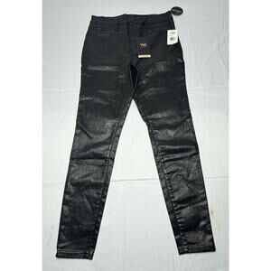 NWT YMI Collection Women's Black High Rise Sparkle Skinny Pants - Size M (28x27)